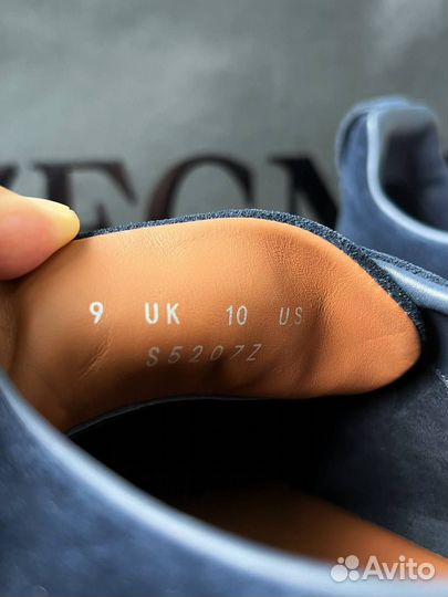 Слипоны мужские Zegna