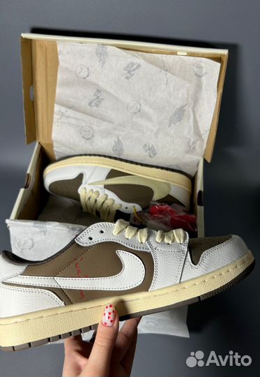 Кроссовки Travis Scott 1 Люкс