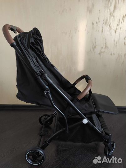 Прогулочная коляска Tomix Luna Lux, черная