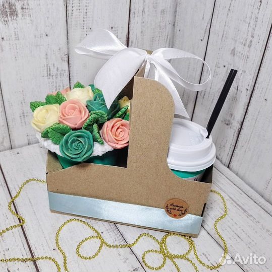 Подарочные наборы с шоколадом и чаем ручной работы