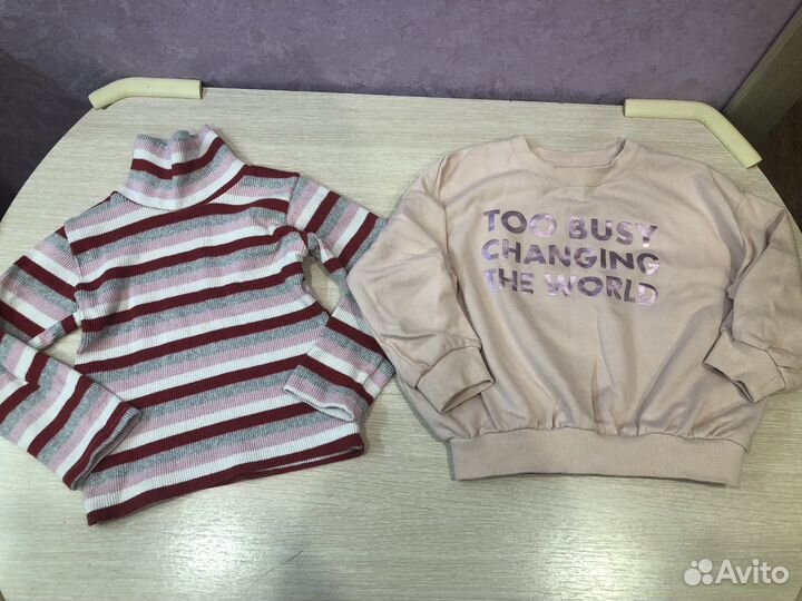 Вещи пакетом на девочку 92