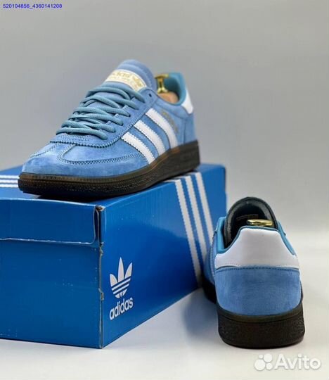 Кроссовки Adidas Spezial Blue (Арт.16084)