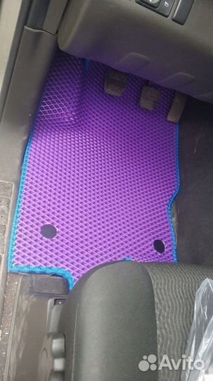 Полики EVA VW Polo с бортом коврики Ева