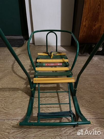 Детские санки с колесами