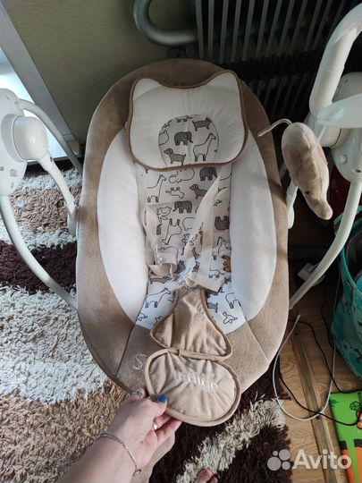 Детские электронные качели