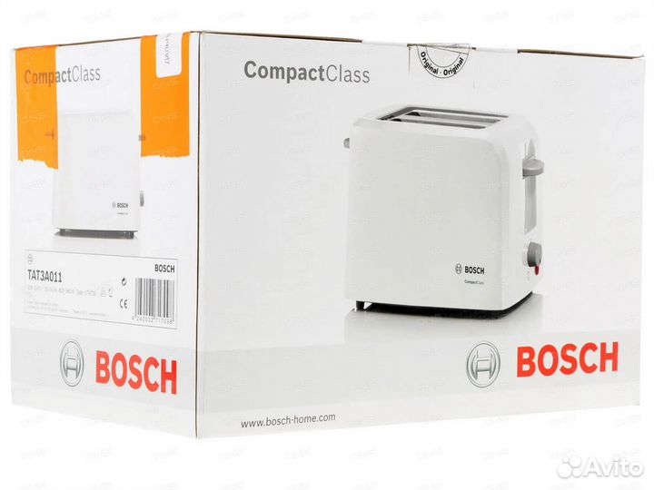 Тостер Bosch Compact Class