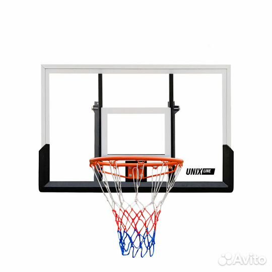 Баскетбольный щит unix Line B-Backboard 48x32 R45