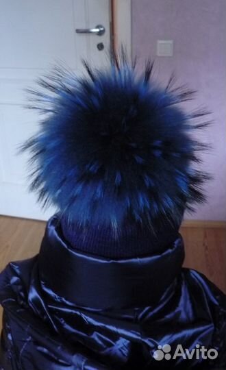 Помпоны из натурального меха
