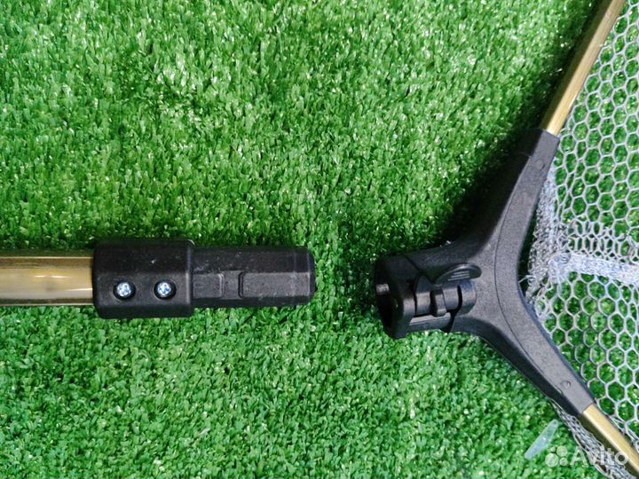 Подсак подсачек телескопический прорезиненный