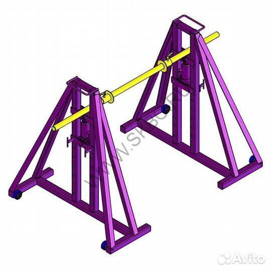 Станок для перемотки кабеля мнк 18-3уа