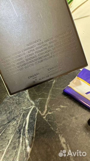 Chanel bleu DE chanel 100 ml парфюмерная вода