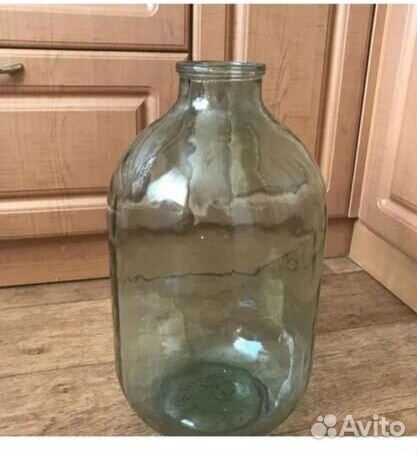 Бутыль стеклянный 10л