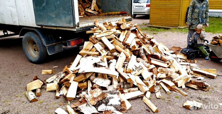 Дрова Осина навалом с доставкой по области