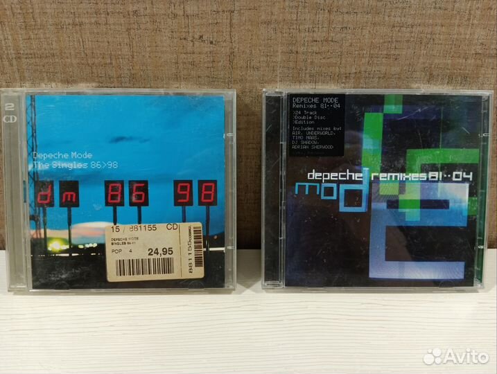 CD Depeche Mode фирменные