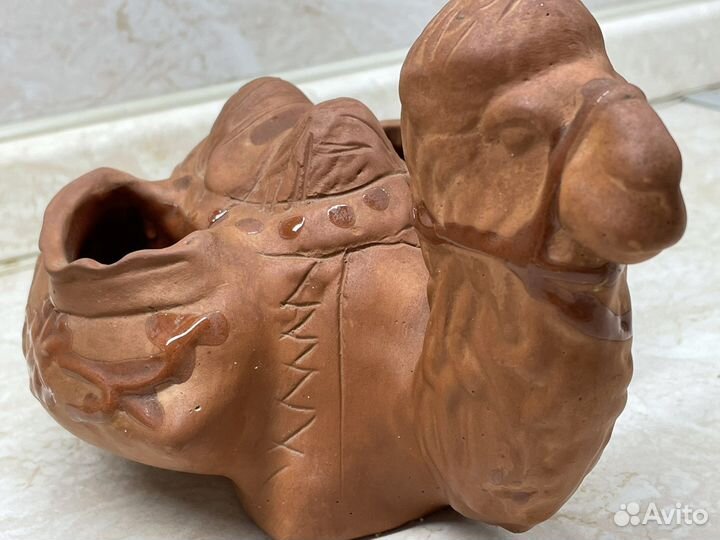 Солонка верблюд керамический