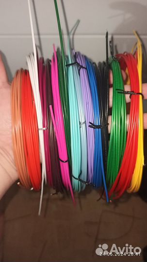 ABS пластик для 3Д ручки 15 цветов