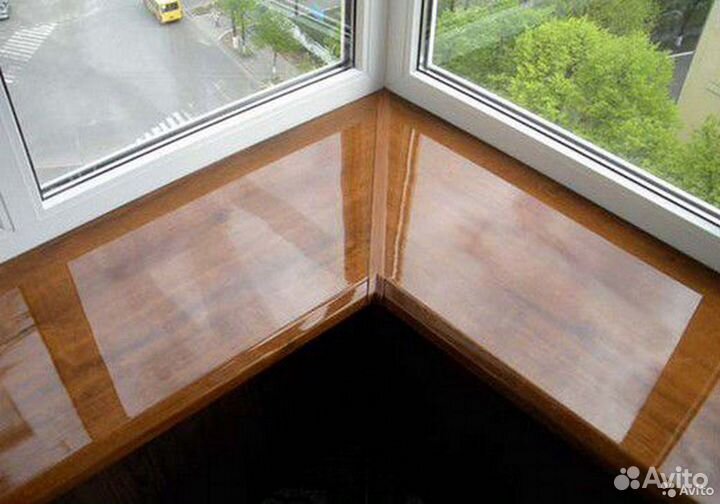Подоконники глянцевые на окна