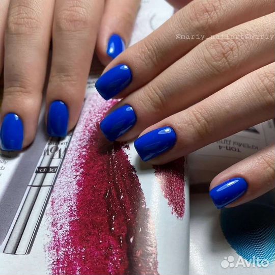 Маникюр гель лак. Наращивание