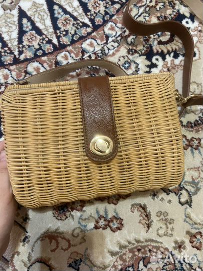 Сумка плетеная h&m