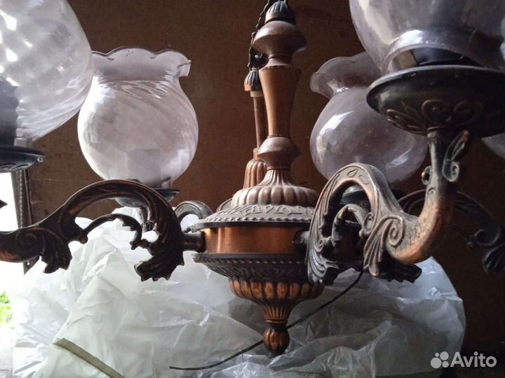 Люстра потолочная, производство СССР