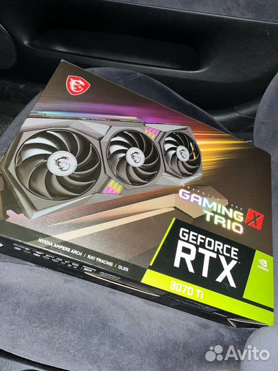 Видеокарта rtx 3070 ti msi gaming trio днс