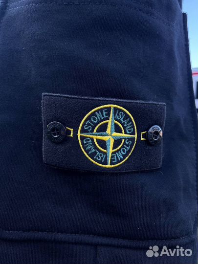 Stone island шорты черные M L Xl XXL