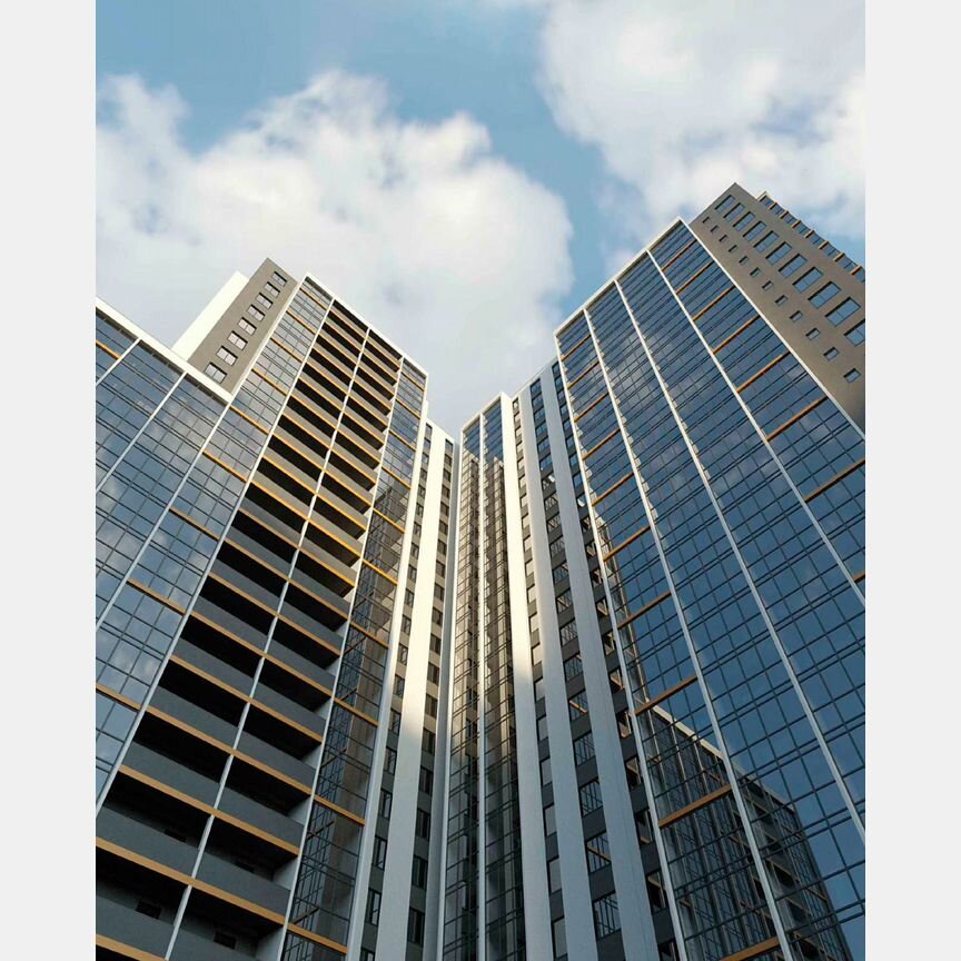 1-к. квартира, 32 м², 16/25 эт.