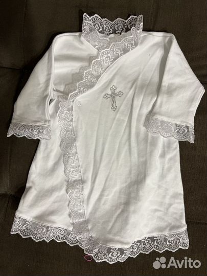 Сорочка крестильное платье