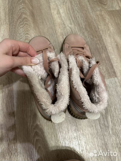 Кеды зимние женские