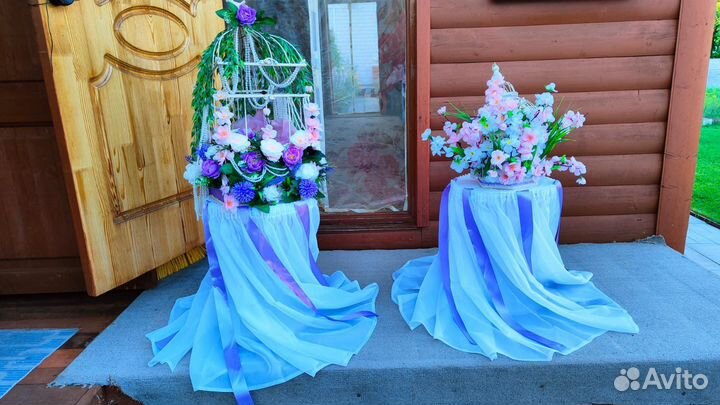 Оформление Свадьбы. Украшение зала, президиума