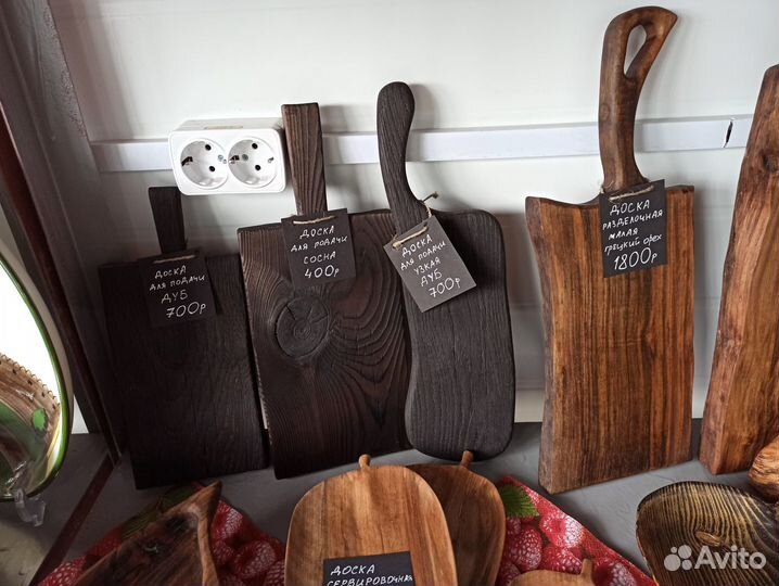 Деревянная посуда (ручная работа)