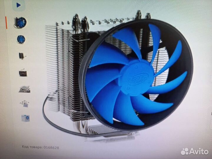 Кулер процеccорный, башня, tower deepcool zalman