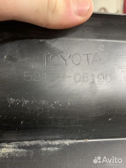 Юбка бампера задняя Toyota Camry V70