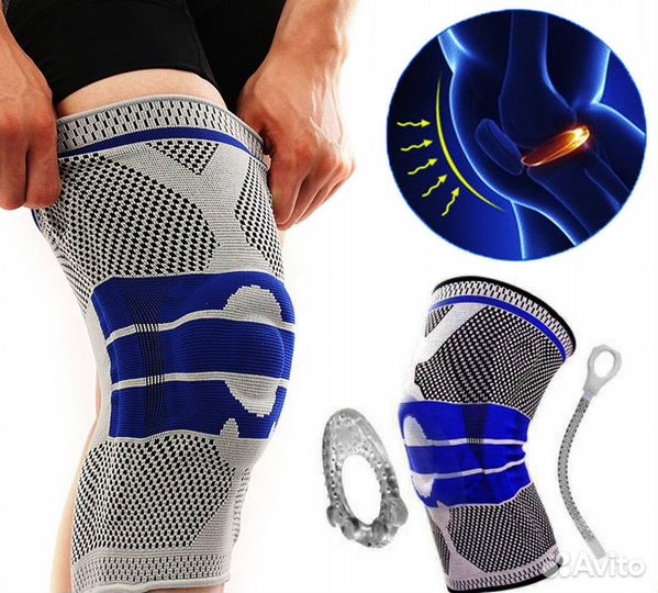 Бандаж на коленный сустав / Компрессионный бандаж
