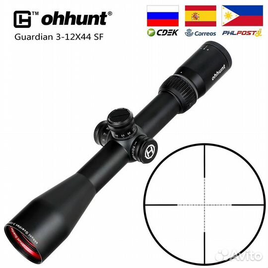 Ohhunt Guardian 3-12X44 SF прицел