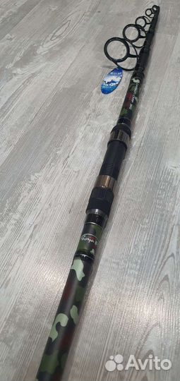 Телескопическое карповое удилище 3.6 и 3.9м