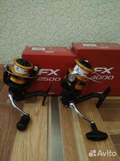 Новая катушка Shimano FX оригинал + шнур в подарок