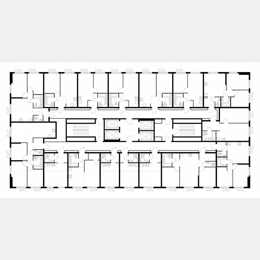 2-к. квартира, 48,4 м², 2/33 эт.