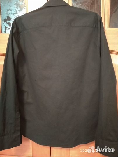 Рубашка черная 50 размер