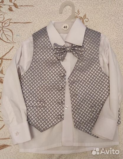 Костюм тройка на мальчика 92см