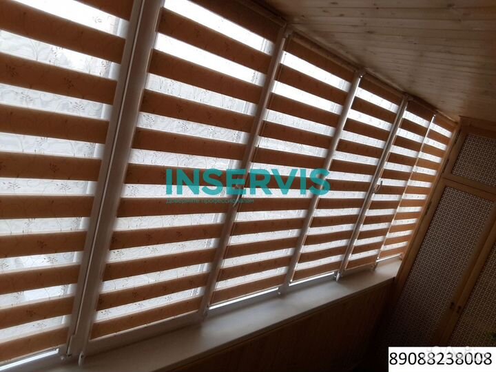 Жалюзи зебра день ночь