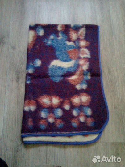 Одеяло шерсть детское