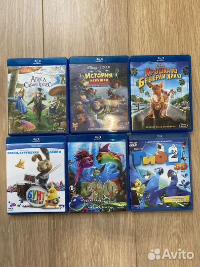Blu-ray фильмы диски