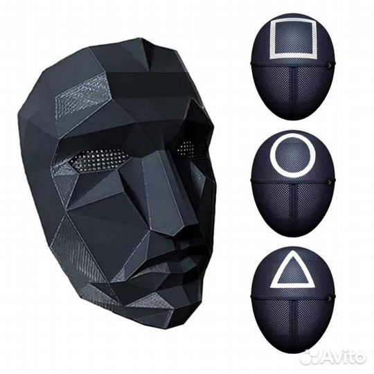 Маска участника Игра в Кальмара