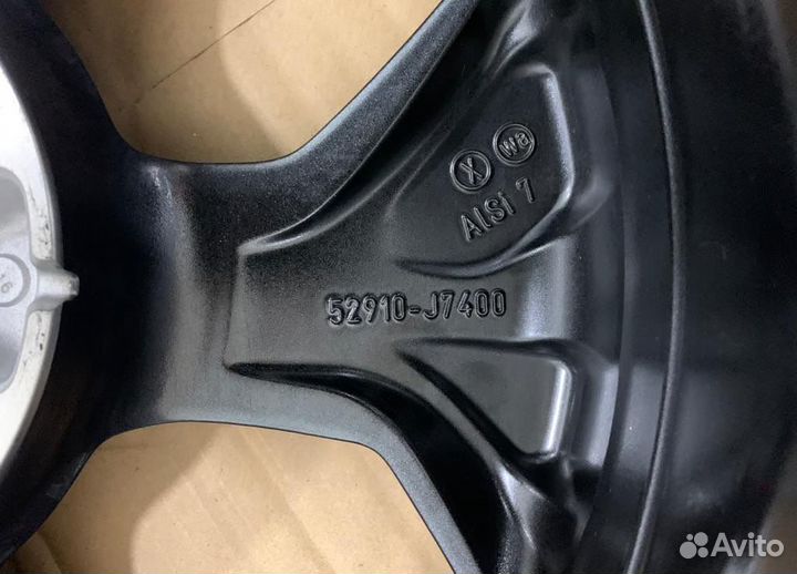 Оригинальные литые диски для Kia Ceed R17 (2021)