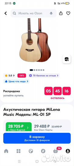 Акустическая гитара