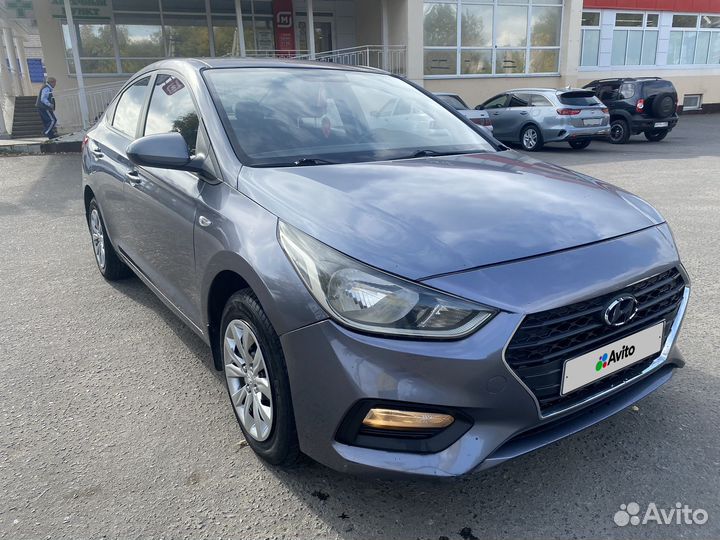 Hyundai Solaris 1.4 AT, 2017, 132 000 км