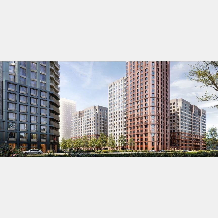 Квартира-студия, 23,6 м², 19/22 эт.