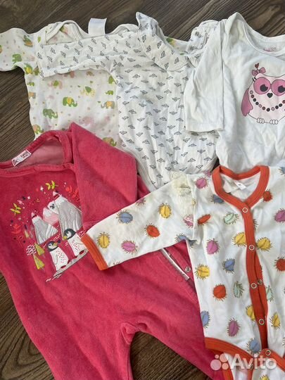 Вещи пакетом на девочку 62