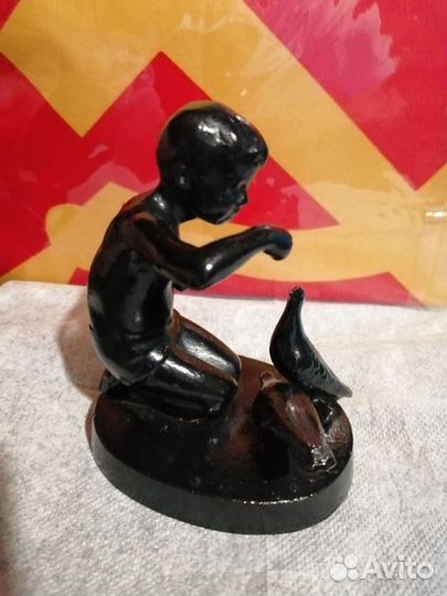 Статуэтка чугун Касли СССР